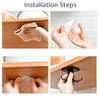 Kitchen and Bathroom Wall Hook Organizer - Multi-Purpose Storage