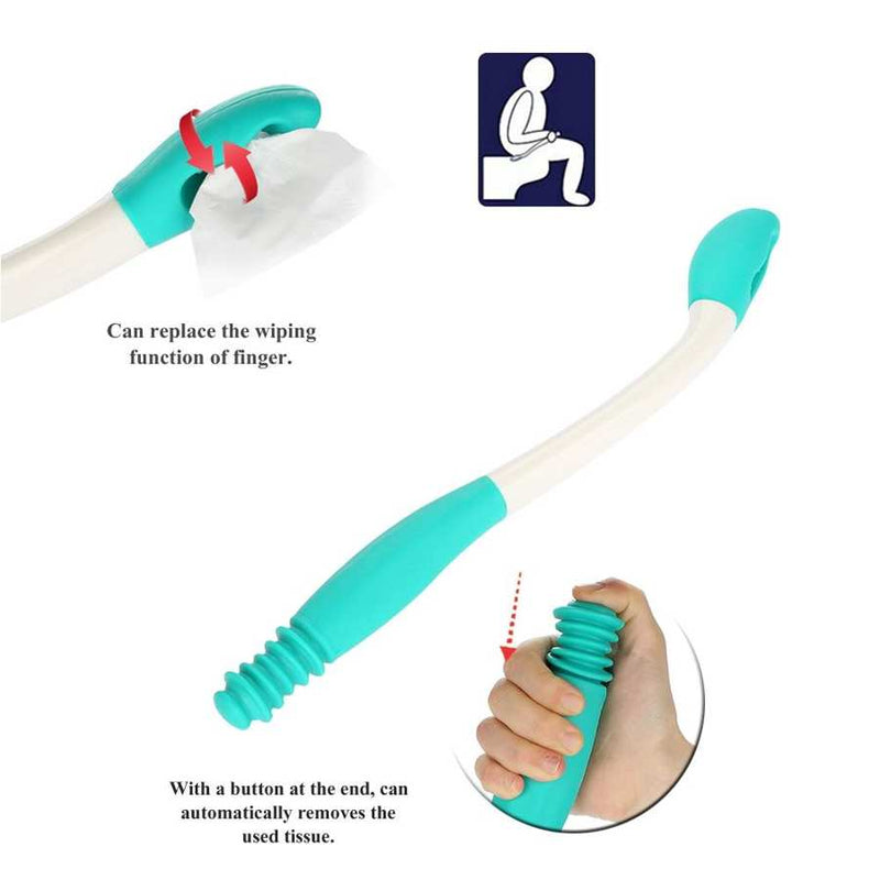 Long Handle Wiper - Toilet Aid