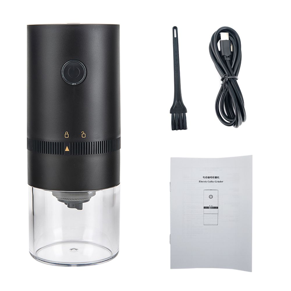 Electric Coffee Bean Grinder - USB-C Charging