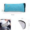 Car Seat Belt Pillow & Chest Strap - Extra Protection - Perfect for Kids