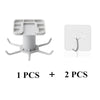 Kitchen and Bathroom Wall Hook Organizer - Multi-Purpose Storage