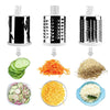 3 in 1 Rotary Vegetable Slicer, Grater & Shredder