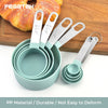Stainless Steel Handle Measuring Spoon and Cup Set - Baking Kitchen Tools