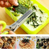 Muti-Blade Kitchen Scissors - Stainless Steel Vegetable Cutter