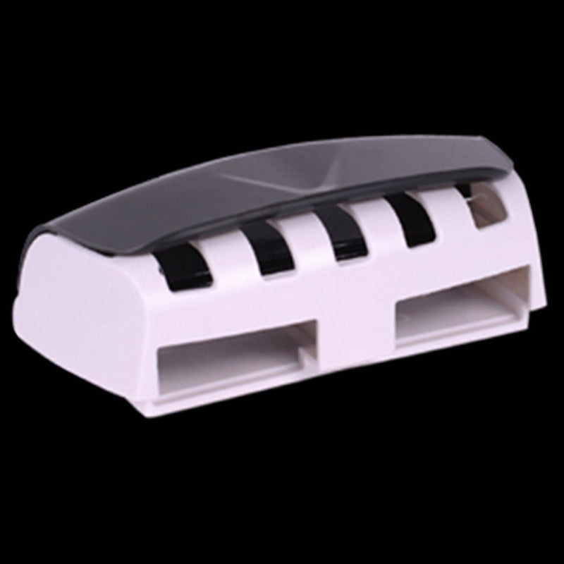 Automatic Toothpaste Dispenser & Toothbrush Holder (Wall Mounted)