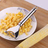 Stainless Steel Corn Peeler and Thresher - Kitchen Tool for Easy Corn Removal