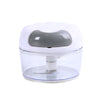 Portable Manual Food Cutter - Vegetable, Garlic, and Fruit Chopper