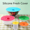 Set of 3/5 Silicone Microwave Bowl Covers - Food Wrap and Lid Stopper for Kitchen Bowls and Pots