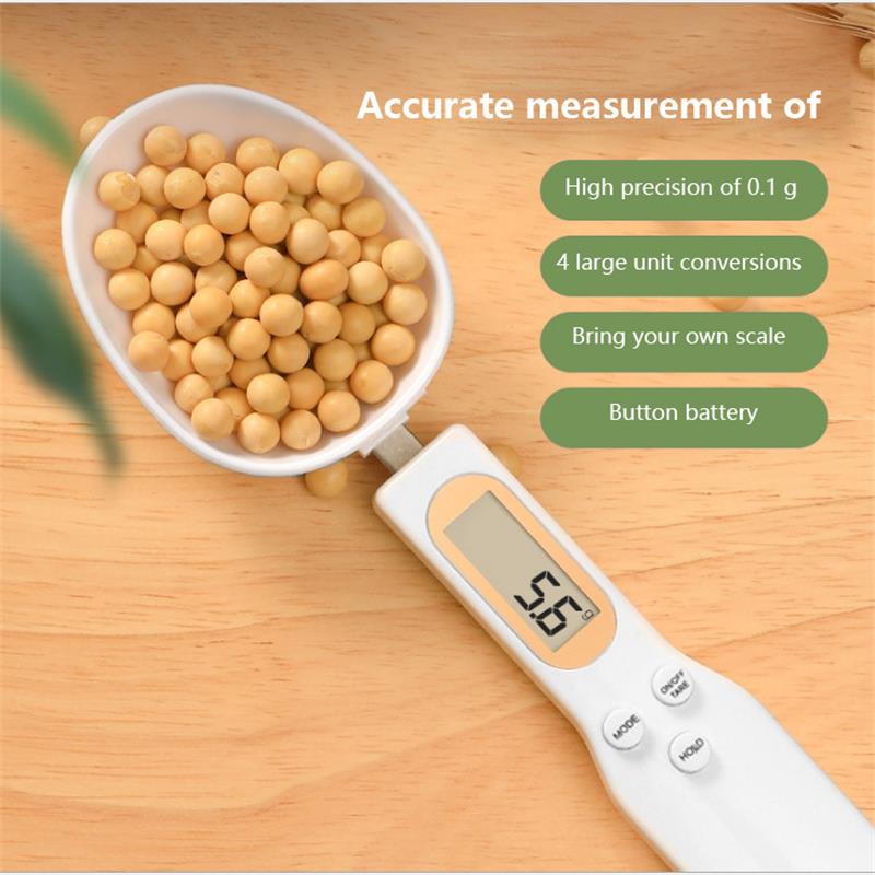 Electronic Measurement Spoon - LCD Screen & Battery Powered