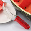 Stainless Steel Watermelon Slicer with Non-Slip Plastic Handle