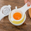 Egg Separator Gadget with Yolk and White Separator Holder - Kitchen Convenience Tool