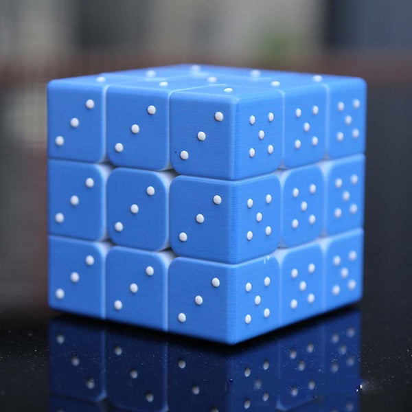 Braille Cubic Puzzles
