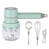 3-Speed Wireless Handheld Food Mixer