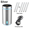 DINPHONE 300ml Car Air Humidifier and Essential Oils Diffuser - Auto, Home, and Office Freshener