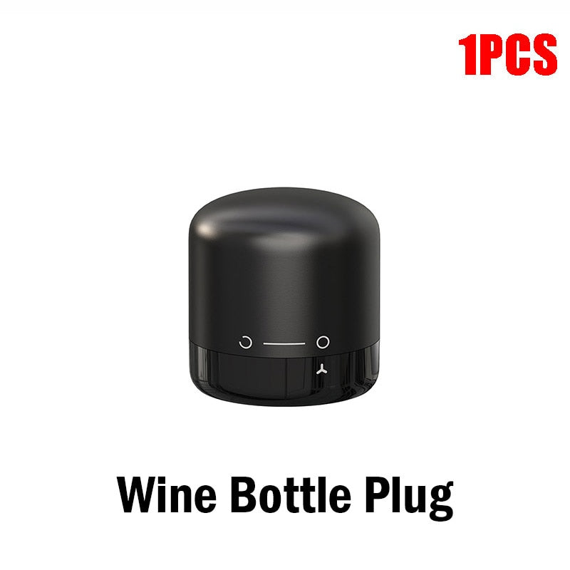 Wine/Champagne Bottle Stopper with Silicone Seal