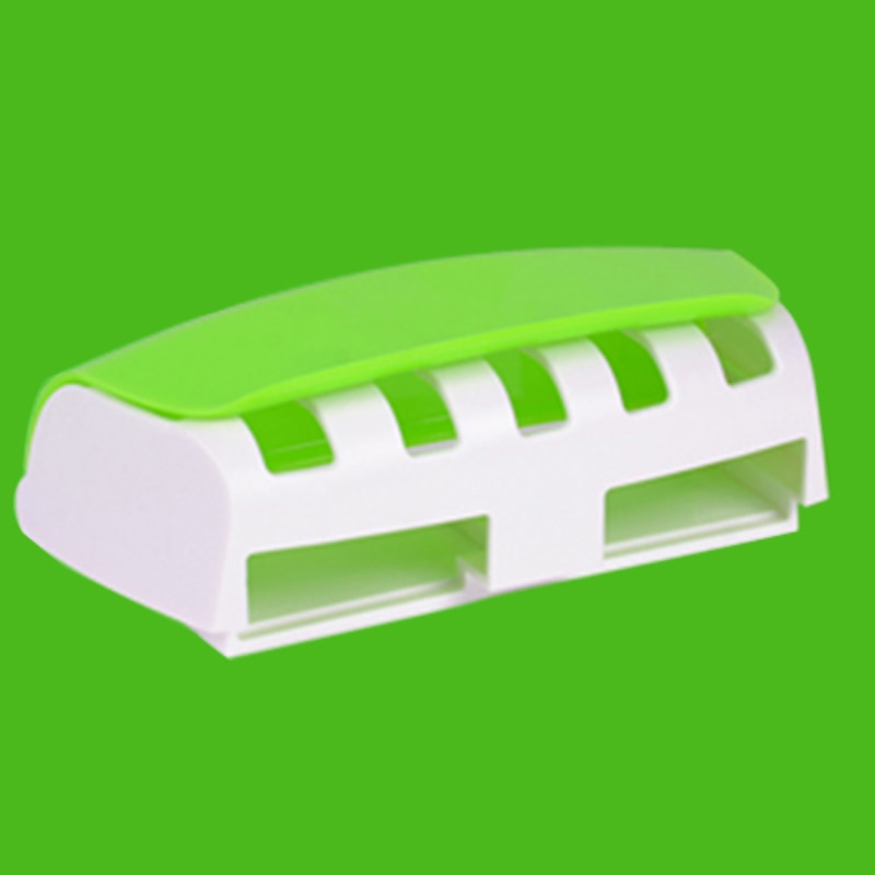 Automatic Toothpaste Dispenser & Toothbrush Holder (Wall Mounted)