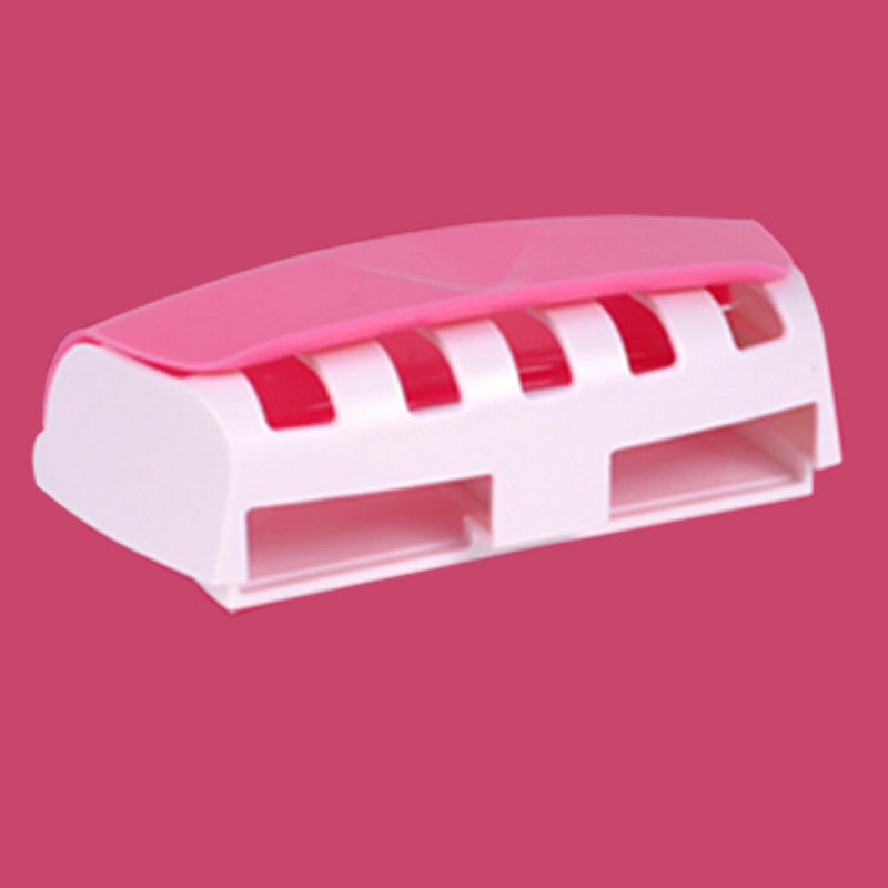 Automatic Toothpaste Dispenser & Toothbrush Holder (Wall Mounted)