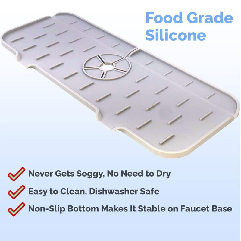 Sink Splash Guard - Silicone or Fabric