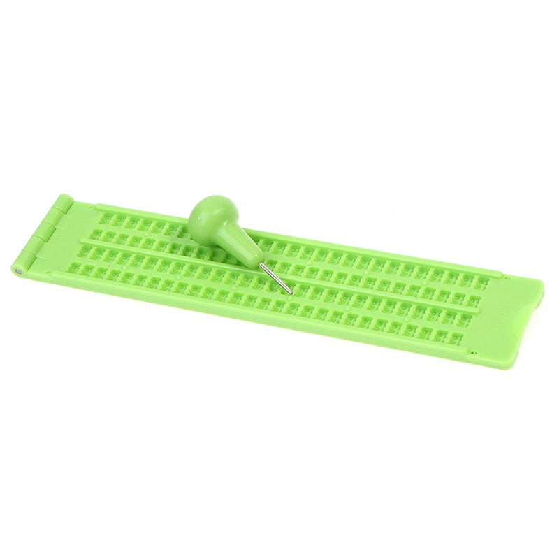 Braille Writing Slate - 4 Columns x 28 Rows