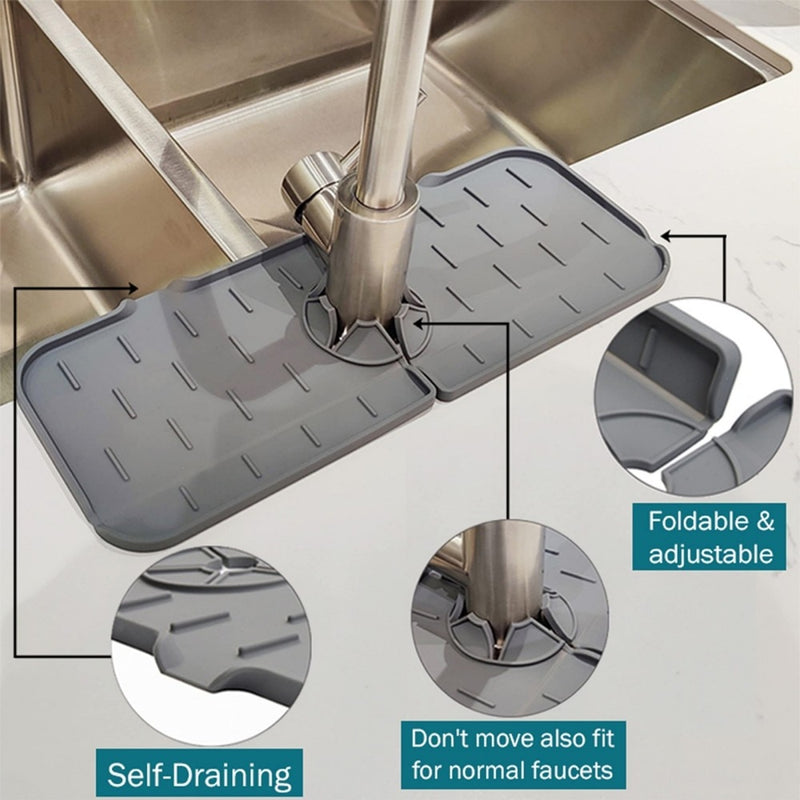 Sink Splash Guard - Silicone or Fabric
