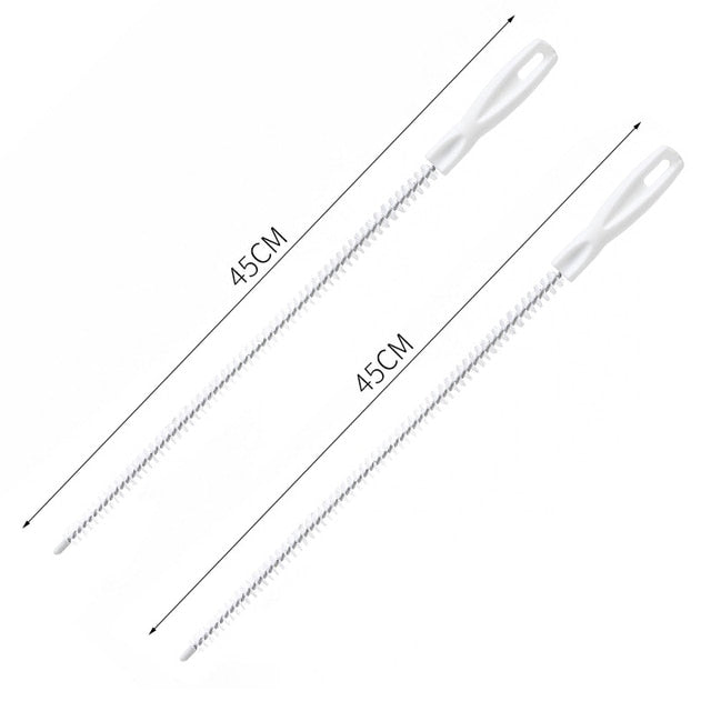 Flexible Pipe Dredging Brush - Bathroom Sink Drain Cleaner