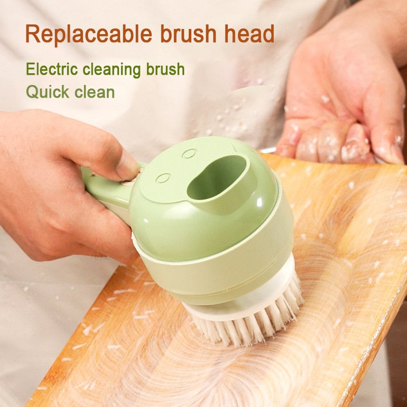 4-in-1 Multifunctional Electric Vegetable Cutter and Garlic Chopper