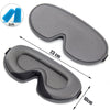 Soft Eye Mask for Sleeping and Travel - Blocks Out Light for Relaxation