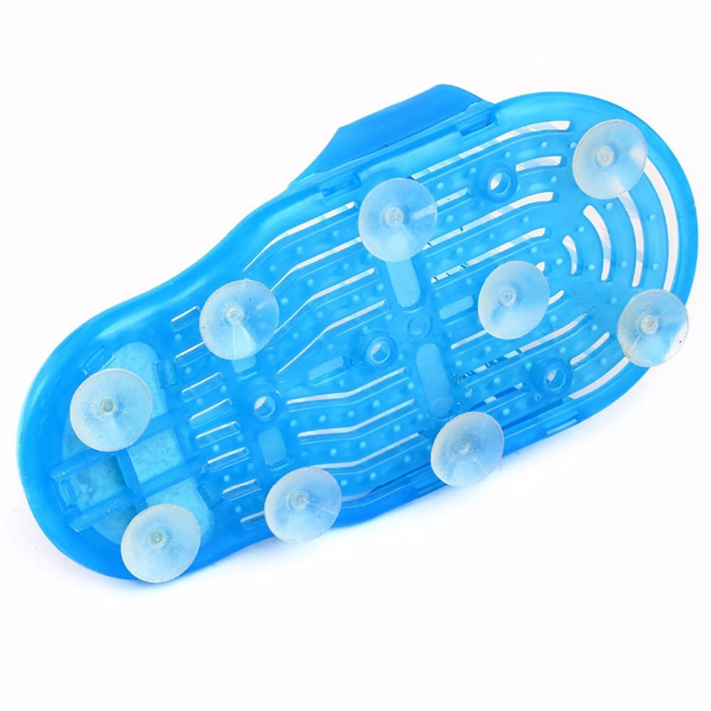Shower Foot Scrubber with Silicone Suction Cup