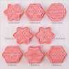 8-Piece Cookie Cutters Set - 3D Animal Dinosaur Shapes for Biscuit Pastry and Cookies