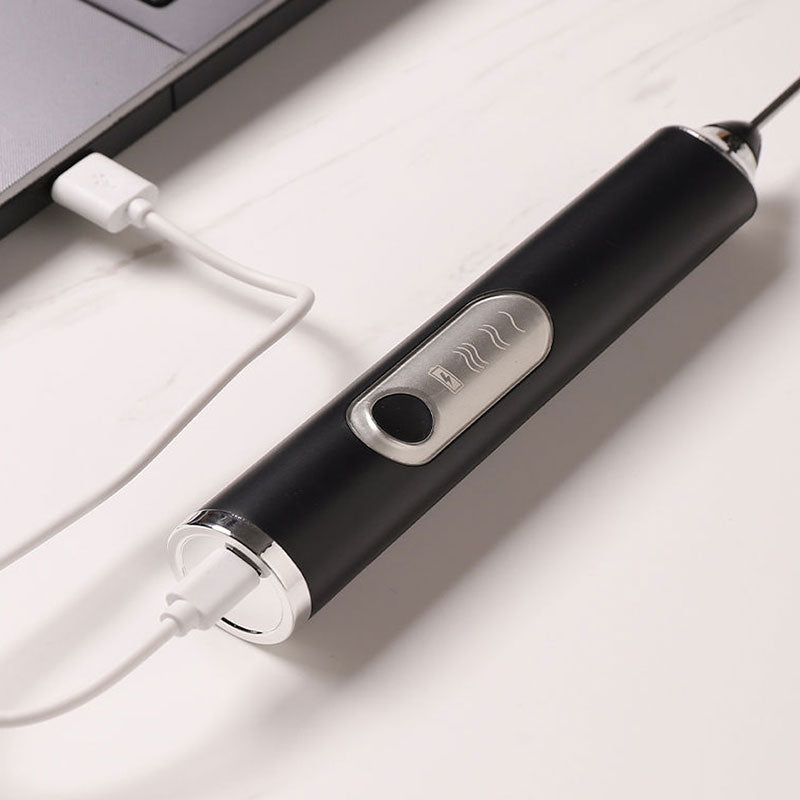 Handheld Electric Whisk - Rechargeable USB Mixer - FREE FROTHER ATTACHMENT