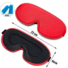 Soft Eye Mask for Sleeping and Travel - Blocks Out Light for Relaxation