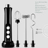 3-in-1 Rechargeable Electric Milk Frother - Handheld Foam Maker