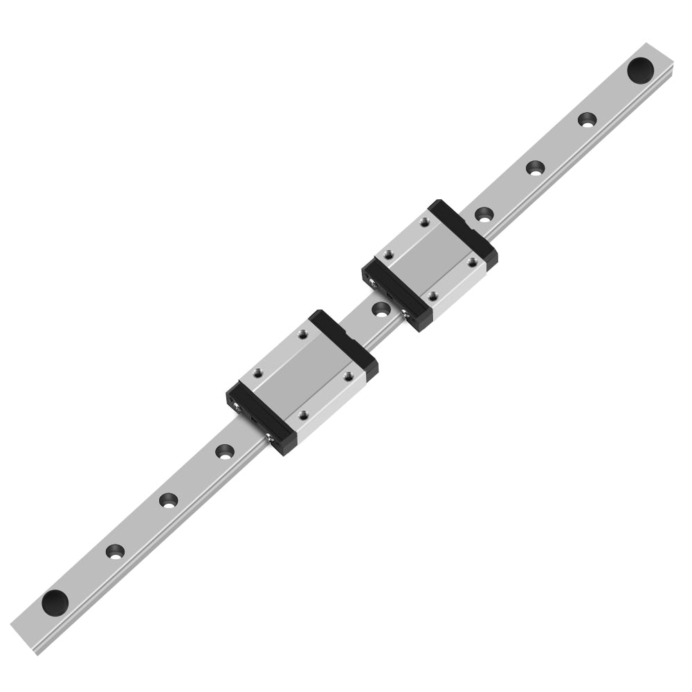 MGN9/MGN12 Miniature Linear Guide Rail - Various Length Options with Carriage