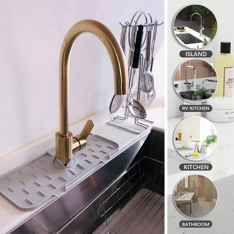 Sink Splash Guard - Silicone or Fabric
