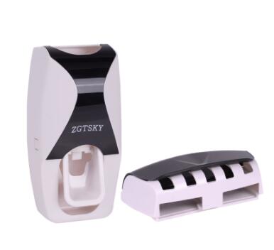 Automatic Toothpaste Dispenser & Toothbrush Holder (Wall Mounted)