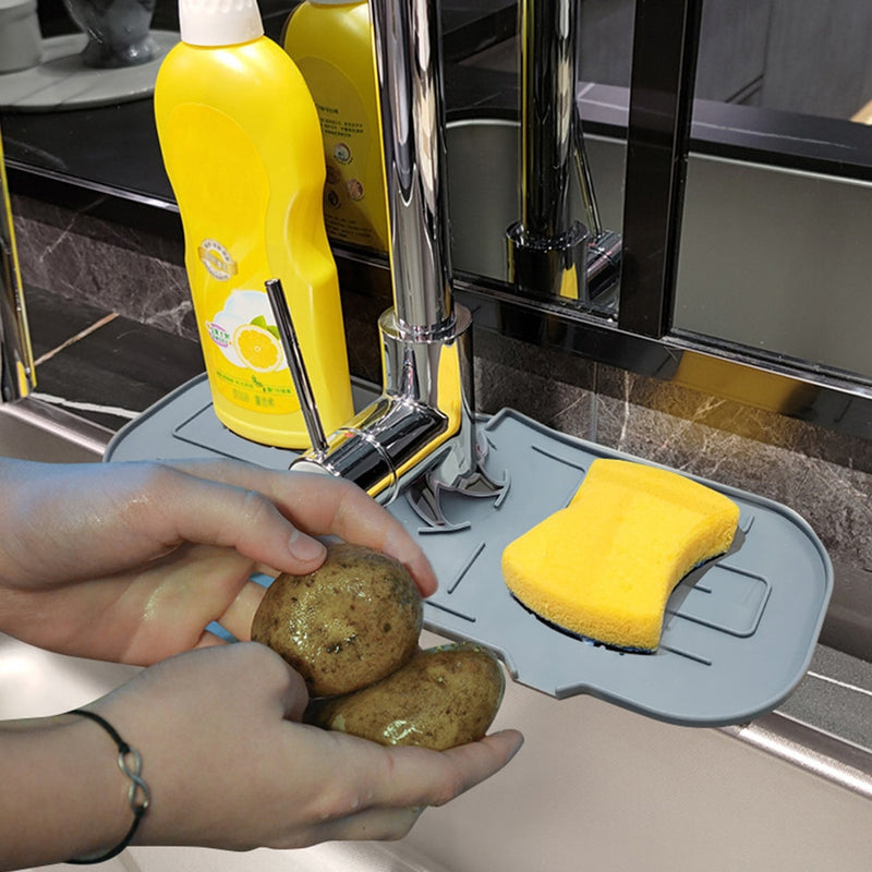 Sink Splash Guard - Silicone or Fabric