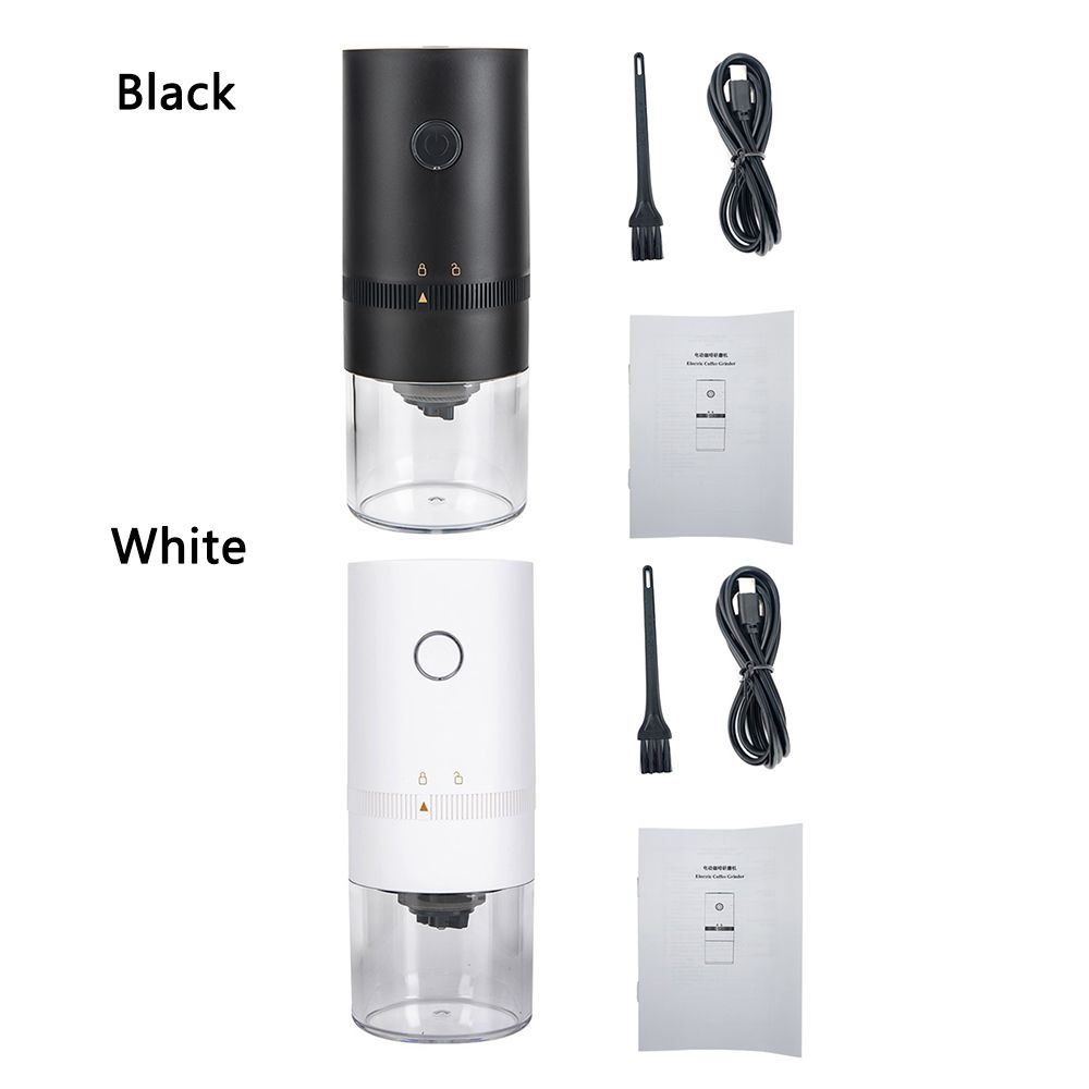 Electric Coffee Bean Grinder - USB-C Charging