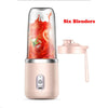 Portable Electric Juicer - 400ml Fruit Squeezer & Smoothie Blender