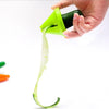 Multifunctional Manual Spiral Shredder and Peeler - Kitchen Tool for Vegetables and Fruits