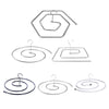 Spiral-Shaped Blanket Hanger - Stainless Steel Drying Rack