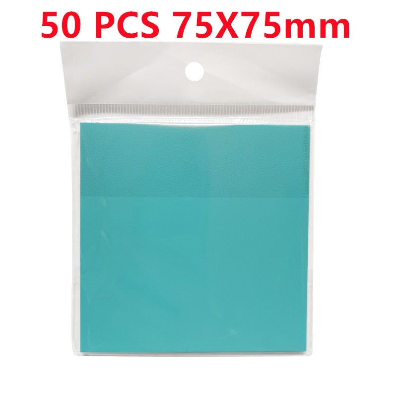 Translucent Sticky Notes - Waterproof PET - 50x Sheets