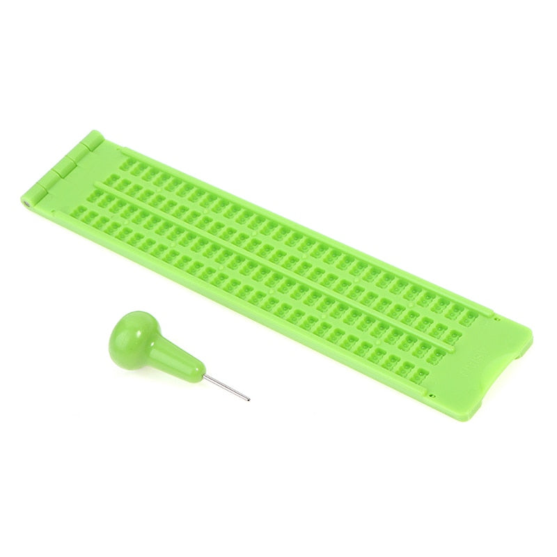Braille Writing Slate - 4 Columns x 28 Rows