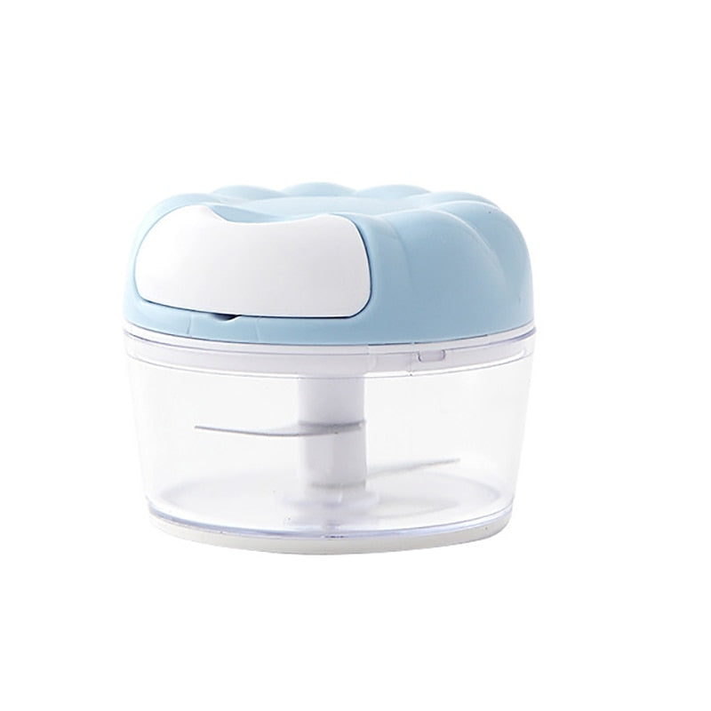 Portable Manual Food Cutter - Vegetable, Garlic, and Fruit Chopper