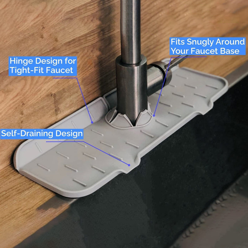 Sink Splash Guard - Silicone or Fabric