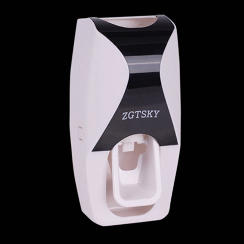 Automatic Toothpaste Dispenser & Toothbrush Holder (Wall Mounted)
