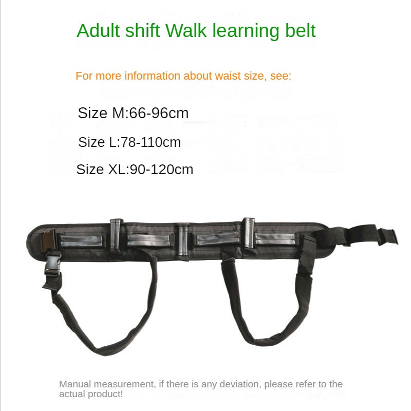 Rehabilitation Belt for Stroke and Hemiplegia Patients - Aid for Learning to Walk and Shifting in Bed