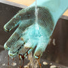 Magic Silicone Dishwashing Gloves - Hand Protection and Cleaning Tool for Kitchen Accessories