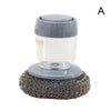 Kitchen Soap Dispensing Dishwashing Brush - Easy-to-Use Scrubber with Soap Dispenser