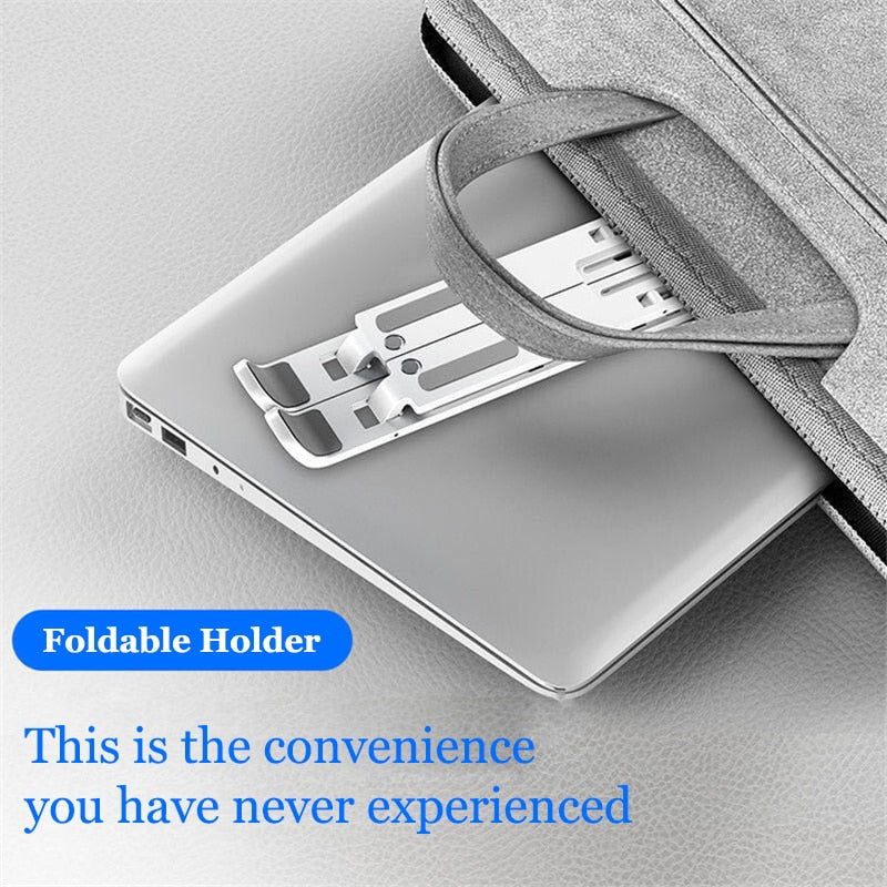 Adjustable Laptop Stand - Portable Support for iPad, Macbook and Laptops
