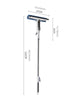 Multifunctional Spray Mop - Window Cleaner Floor Wiper with Silicone Scraper